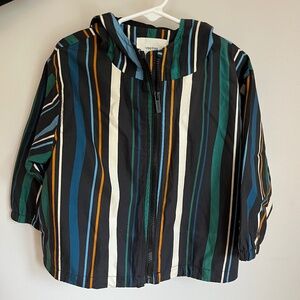 100% cotton toddler boy windbreaker jacket 4T